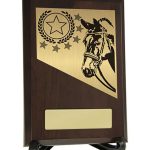 Plaque with Horses Trim